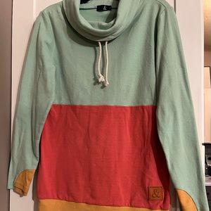 AMPERSAND Avenue cowlneck pullover